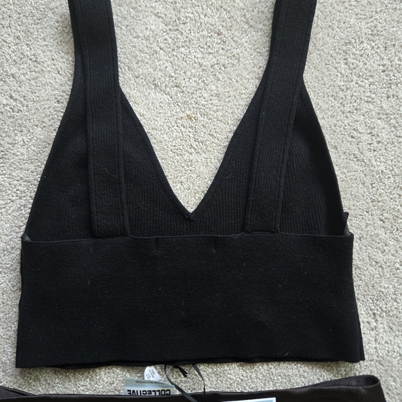 Future Collective Women's Lace Midi Slip Skirt ~ Grey Reese Blutstein Size 6 NWT - Picture 7 of 7